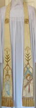 White Preaching Stole